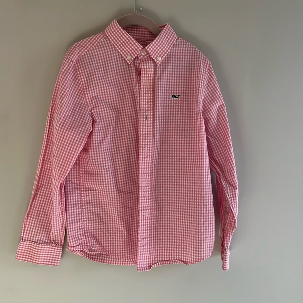 Boys vineyard, vines whale shirt